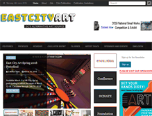 Tablet Screenshot of eastcityart.com